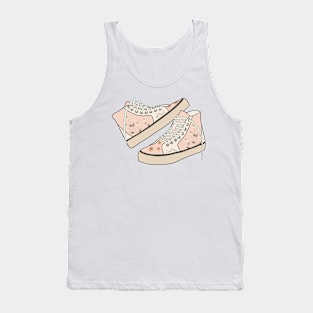 Floral Cottagecore High tops Tank Top